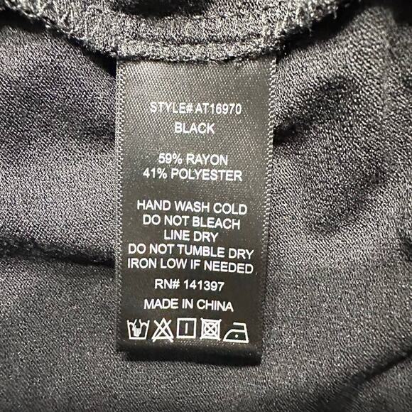 ASTR The Label Black Long Sleeve Mock Neck Shrug Women's Size XL NWT - Picture 8 of 10